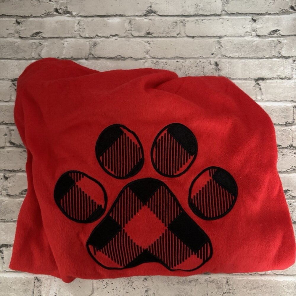 Merry & Bright Holiday Dog Hoodie Size XL NWT
